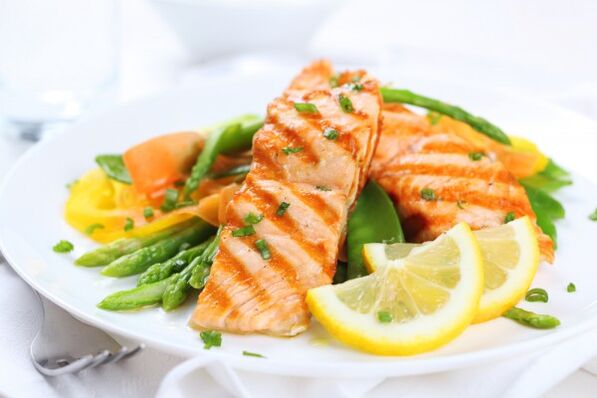 Poisson grillé – un plat diététique